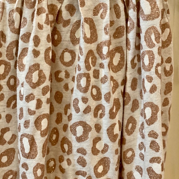 Gap leopard print dress that sparkles w/ glitter💕 - Picture 3 of 5